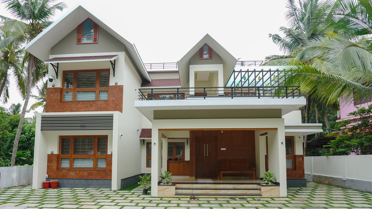 Beautiful contemporary home with stylish exterior and interior | Video tour