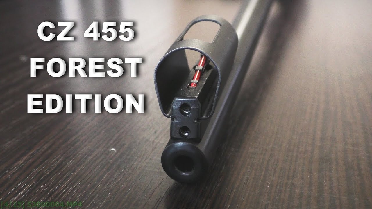 CZ 455 FOREST EDITION 22 LR. Знакомство с винтовкой и чехол для нее.