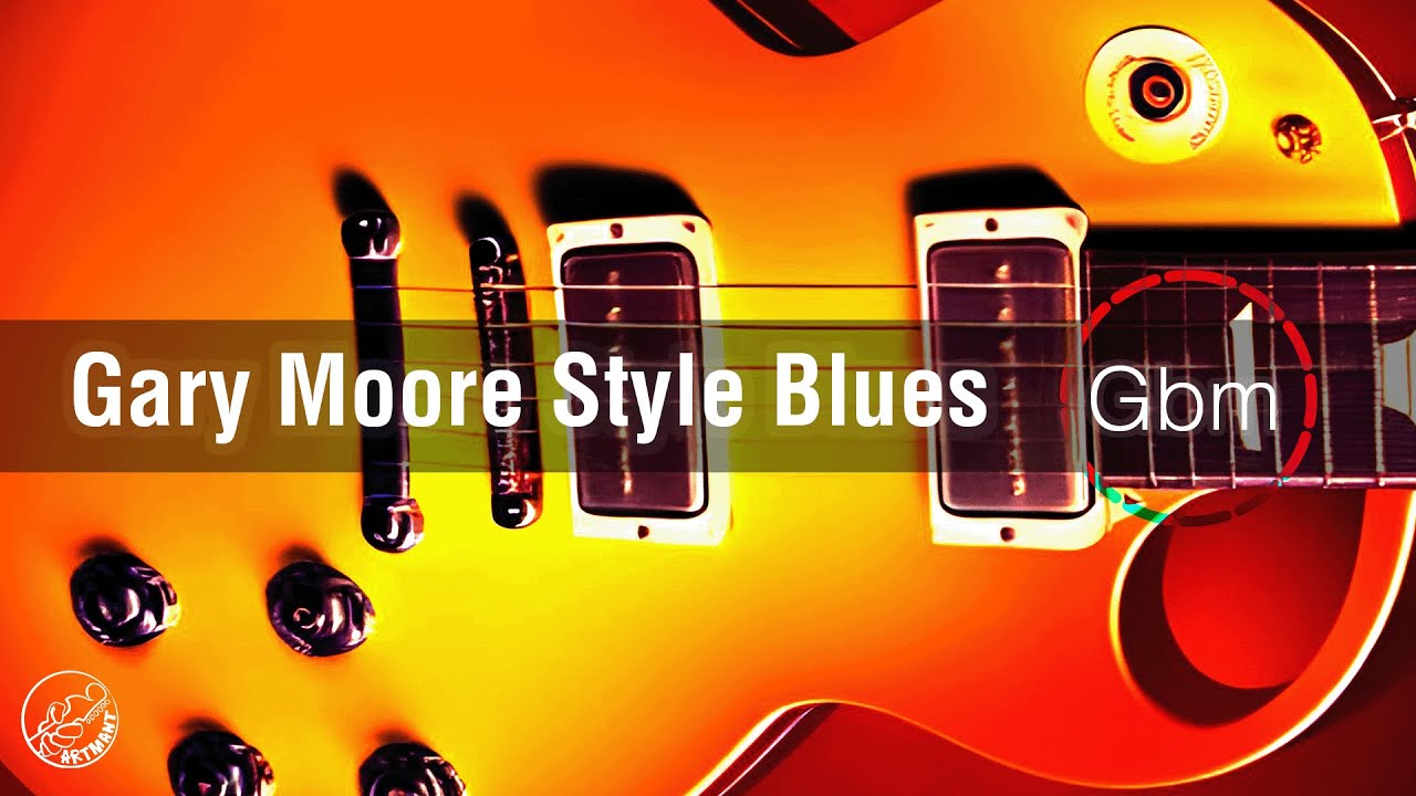 Gary Moore Style Blues Backing Track in Gb Minor