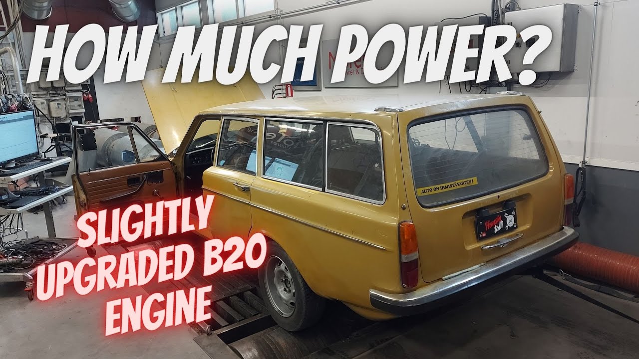 Сколько мощности у Volvo 145? | Слегка модернизированный двигатель B20 |