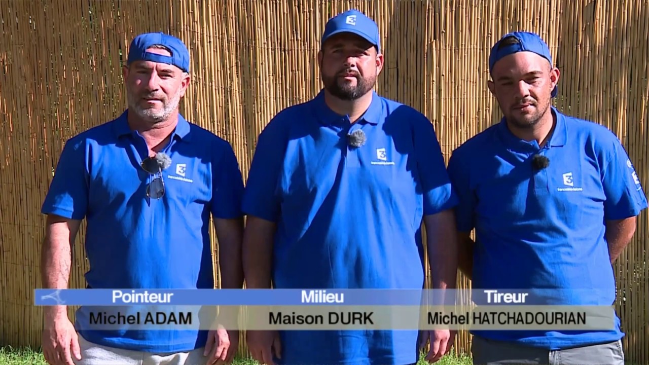 Mondial à Pétanque 2017 à Marseille : Roger Gouiran VS Michel Adam 4-13