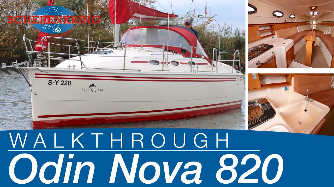 Продается Odin Nova de Lux 820 | Прохождение яхты | @ Шепенкринг Лелистад | 4К