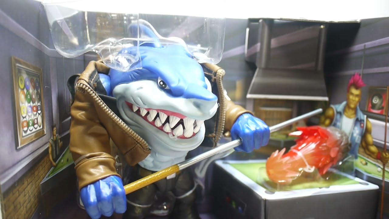 豪宅玩具~3179~2024Mattel美泰兒 Street Sharks 大俠歐尼爾 我們之中的鯊魚 撞球檯鯊魚俠 Ripster A Shark Among Us 街頭鯊魚俠