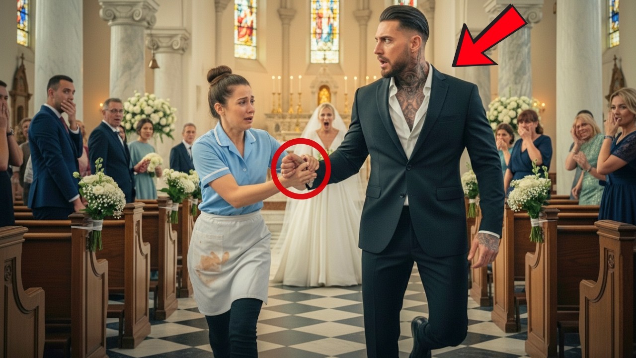 Mafia Boss Frozen When a Waitress Stops His Wedding — What Happened Next Shocked Many
