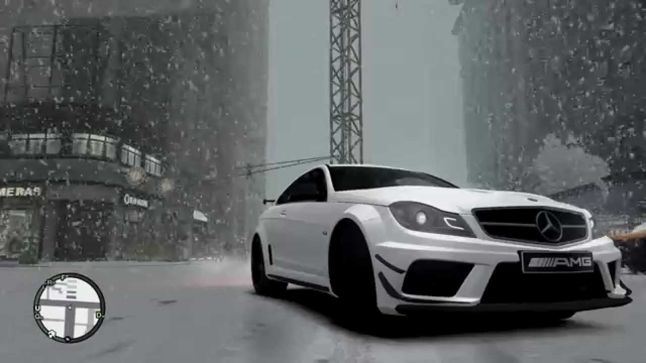 GTA IV - Mercedes Benz C63 AMG Black Series
