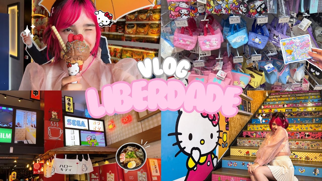 🎌 VLOG na LIBERDADE | viagem, korea mart, eat asia, comprinhas!
