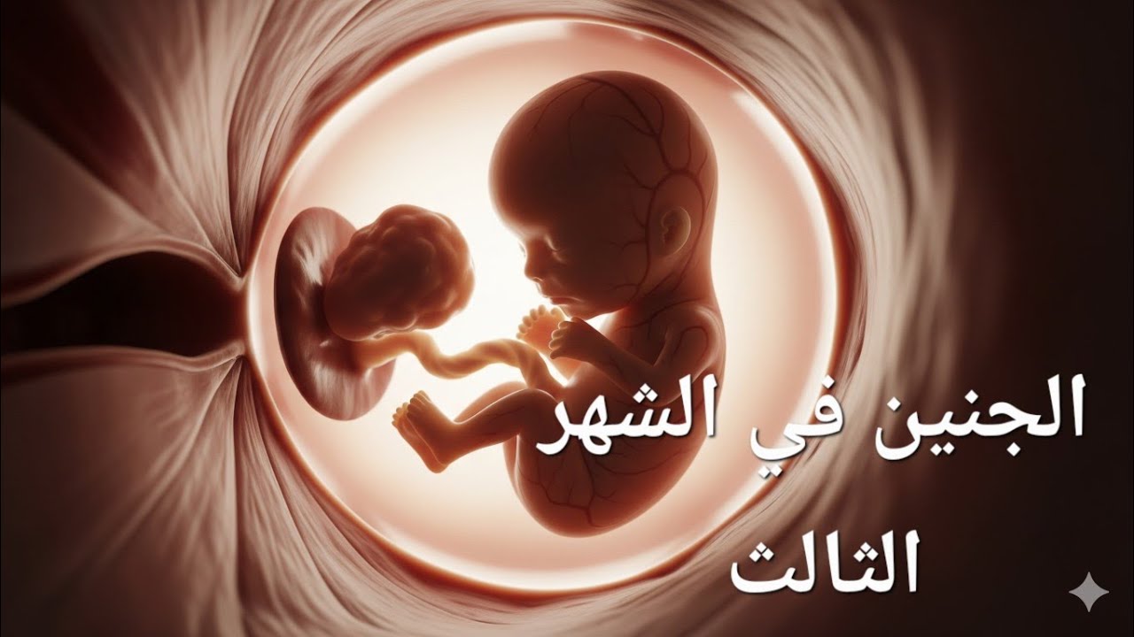 الجنين في الشهر الثالث...