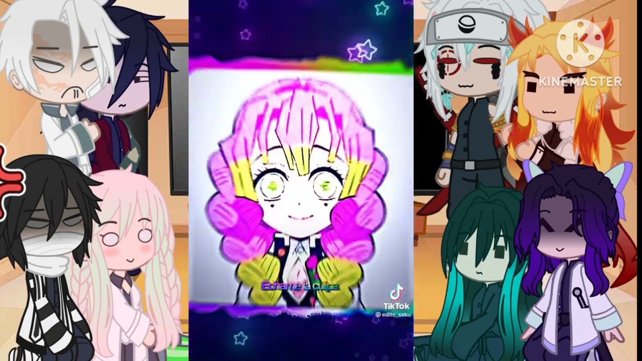 Hashiras reaccionan a ships random (giyuumitsu)