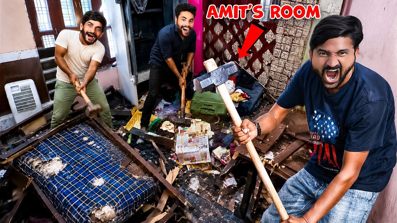 Amit Ka Room Todd Diya- Team took revenge 😡| Nepal Prank Gone Wild (Part-10)