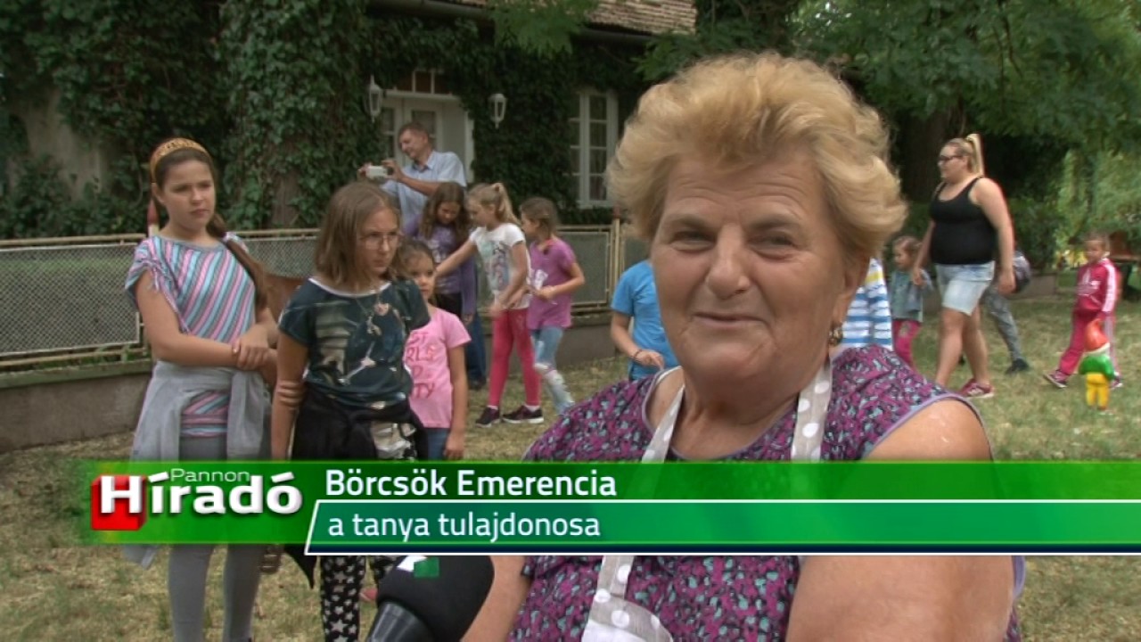 2017-07-26 - Népszerű a csantavéri lovastábor