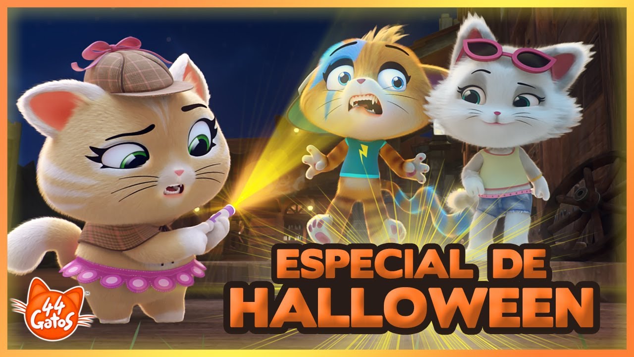 44 Gatos | EPISÓDIO COMPLETO DE HALLOWEEN | Trem Fantasma | Temporada 2 Episódio 48