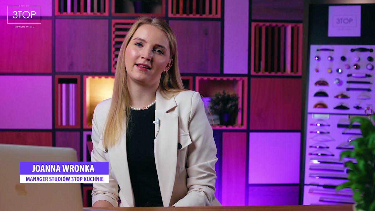 3TOP KUCHNIE POZNAJ NAS... odc. 1 manager studi&oacute;w Joanna Wronka