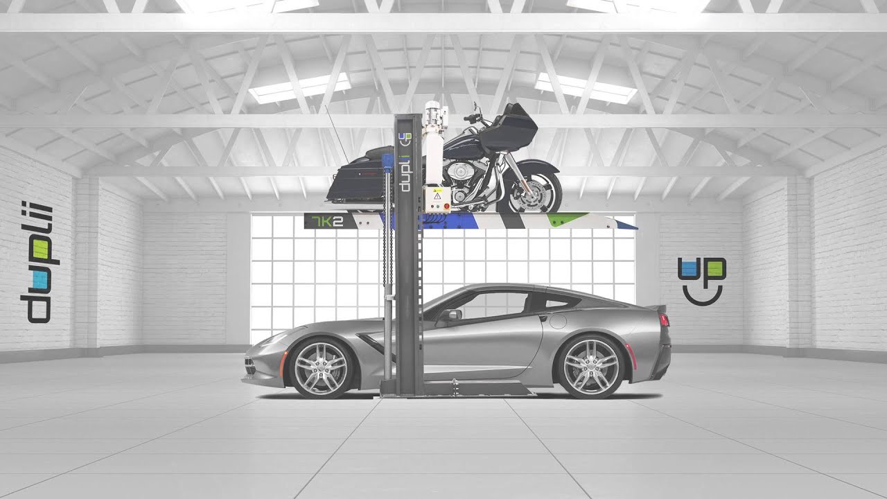 Amazing Motorcycle Parking Garage