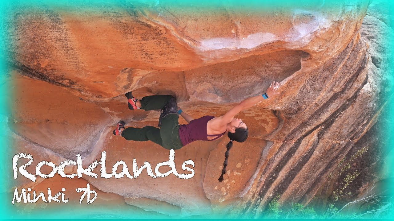 Rocklands bouldering, Minki 7b