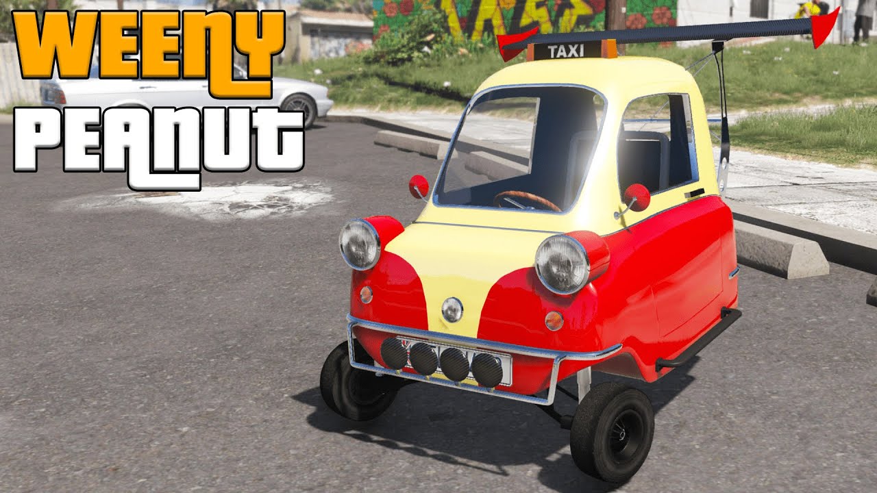 Weeny Peanut (Peel P50) | GTA V Lore Friendly Car Mods | PC