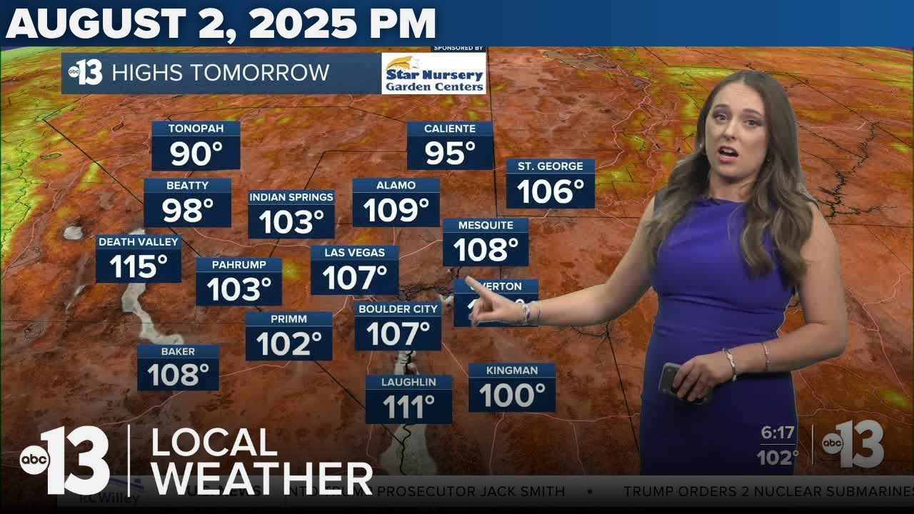 A toasty first week of August ahead!