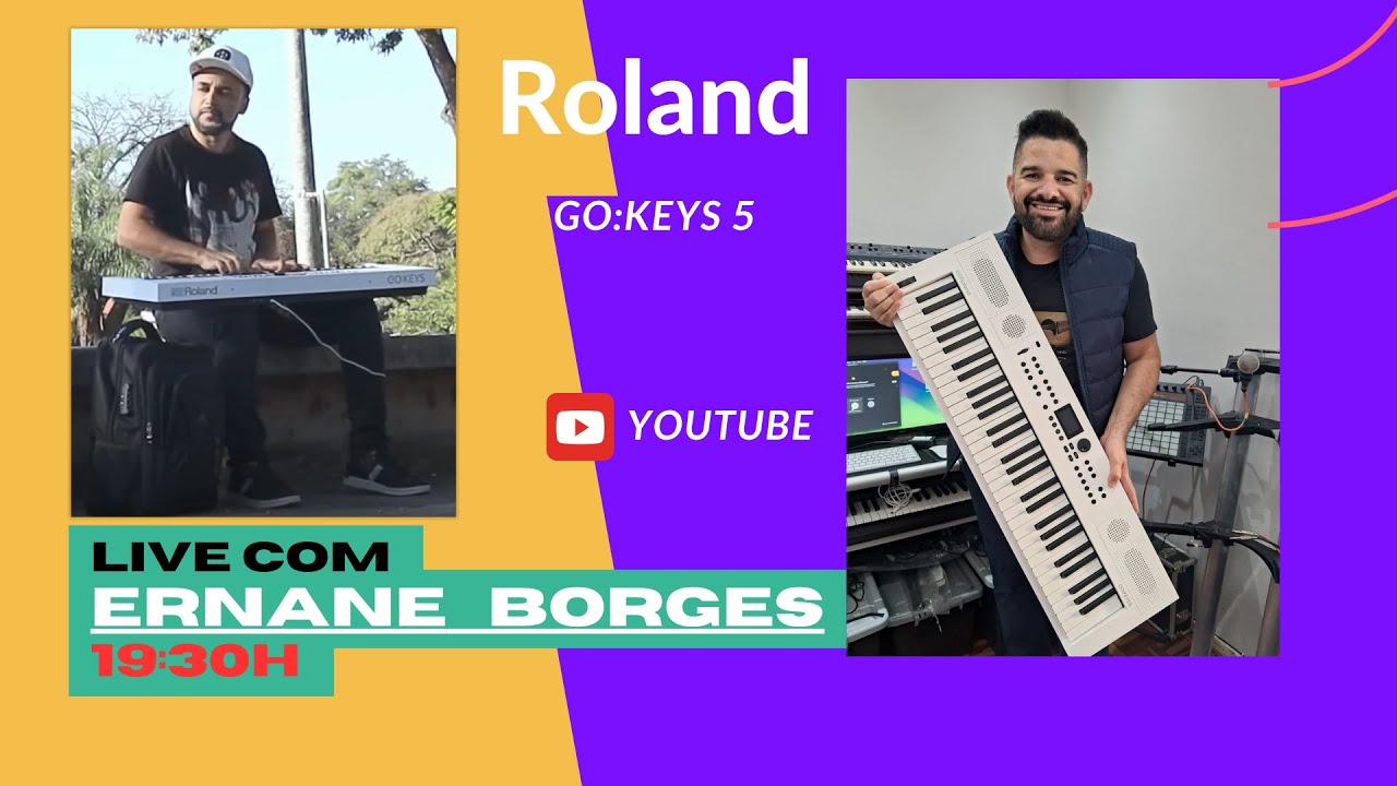 Live #107 GO:KEYS 5 com Ernane Borges / Primeiras Impressões / Bate Papo