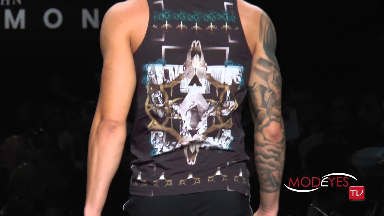 JOHN RICHMOND MAN FASHION SHOW SS 2015 (backstage+interview+runway) HD