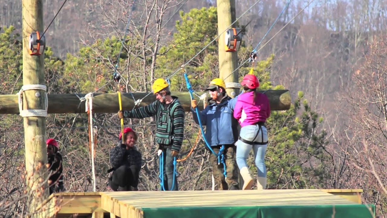 Mega Zip Line at Massanutten