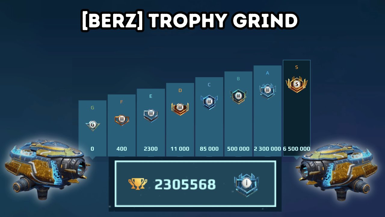 🔥 Trophy Grind |  Road to 2,310,000  in War Robots & HIPPO Giveaway