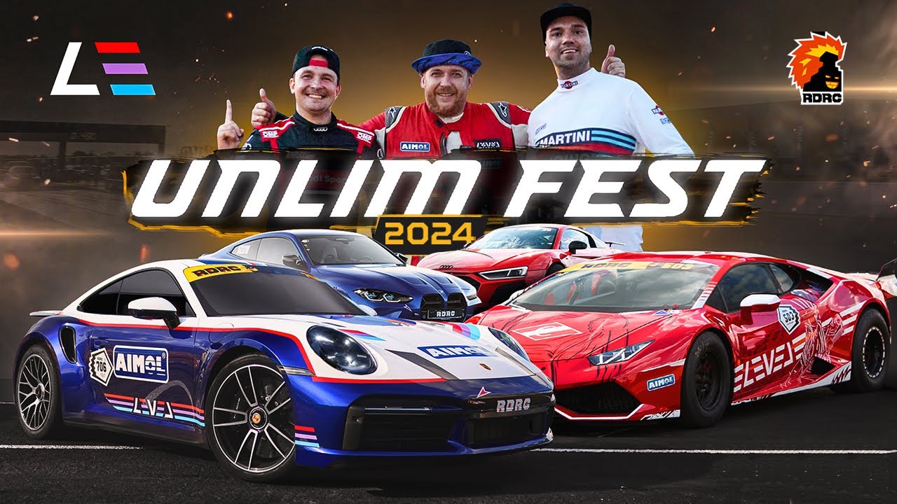 Unlim Fest 2024 | Porsche 911 Turbo S | Lamborghini Drag Huracan