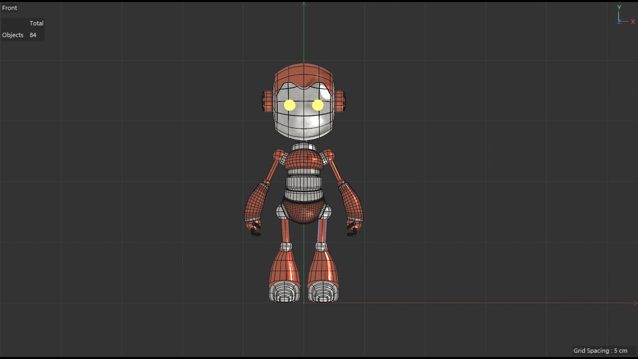 C4D Tutorial ROBOT RIGGING PROCESS