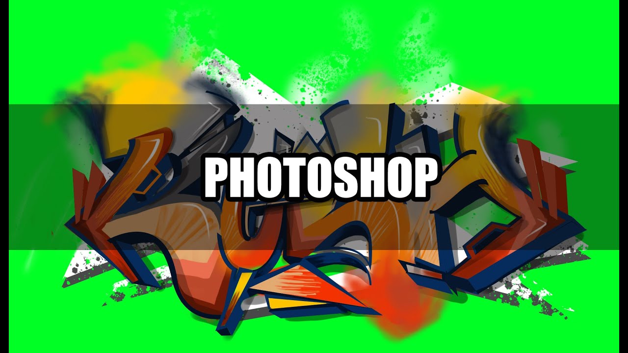 Graffiti Tutorial - How to paint in Photoshop
