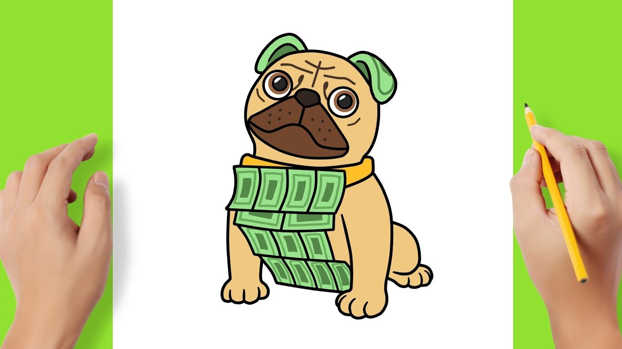 Как нарисовать MONEY MONEY PUGGY / рисование Roblox Steal a Brainrot