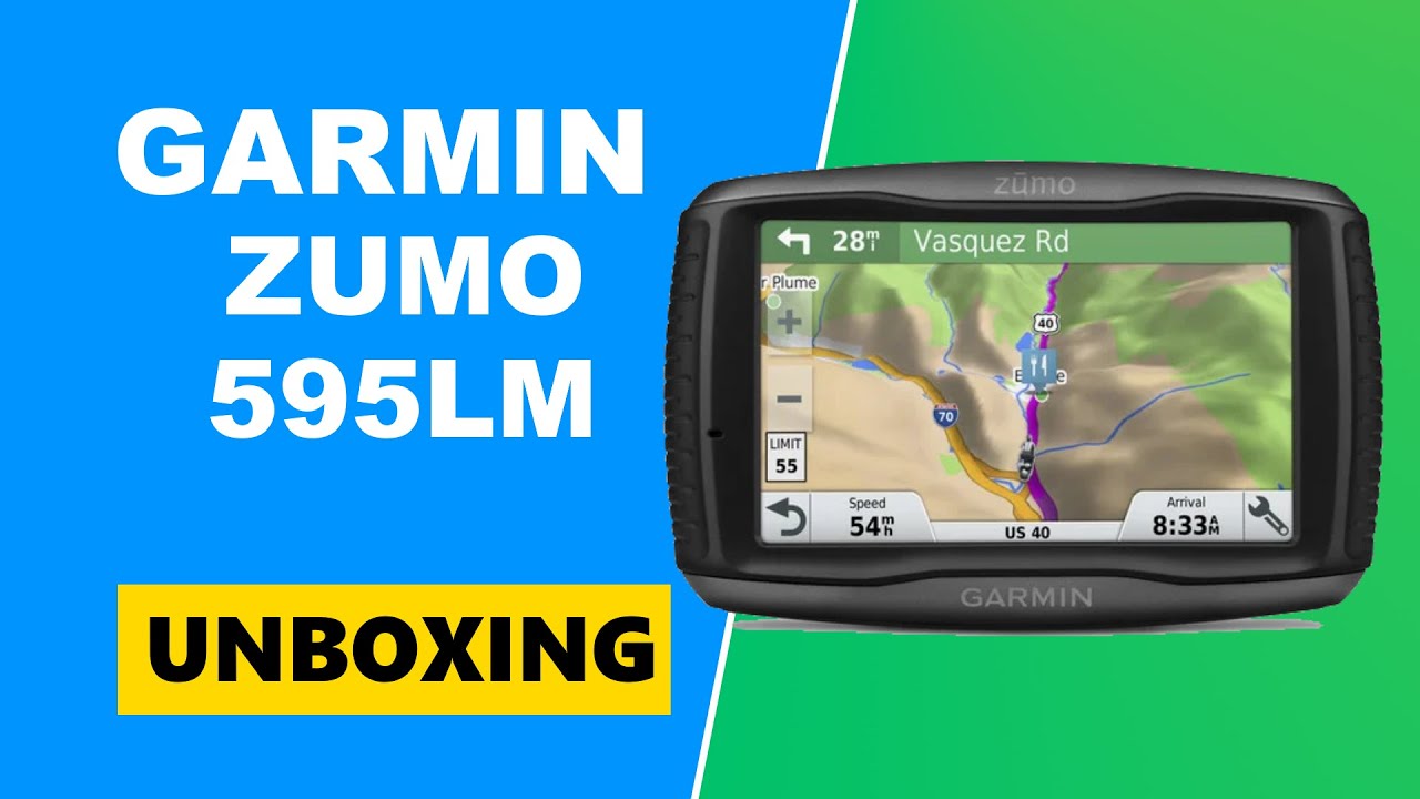 Garmin zumo 595LM Unboxing HD (010-01603-10)