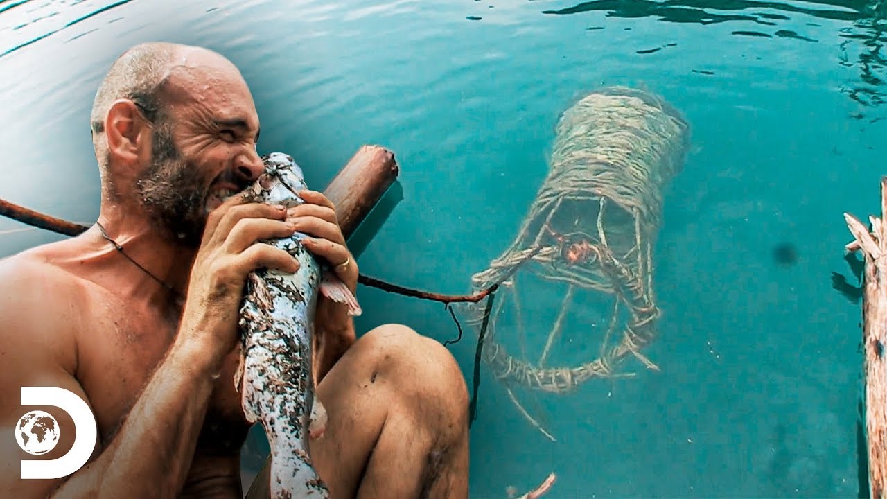 &iexcl;Primitivo! Ed pesca como lo hac&iacute;an los mayas | Desolado con Ed Stafford  | Discovery Latinoam&eacute;rica
