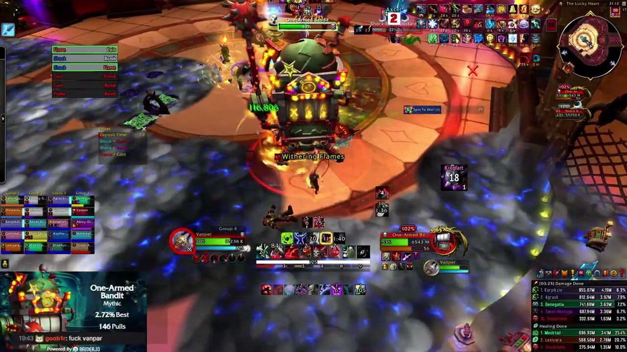 One Armed Bandit Mythic BDK tank pov