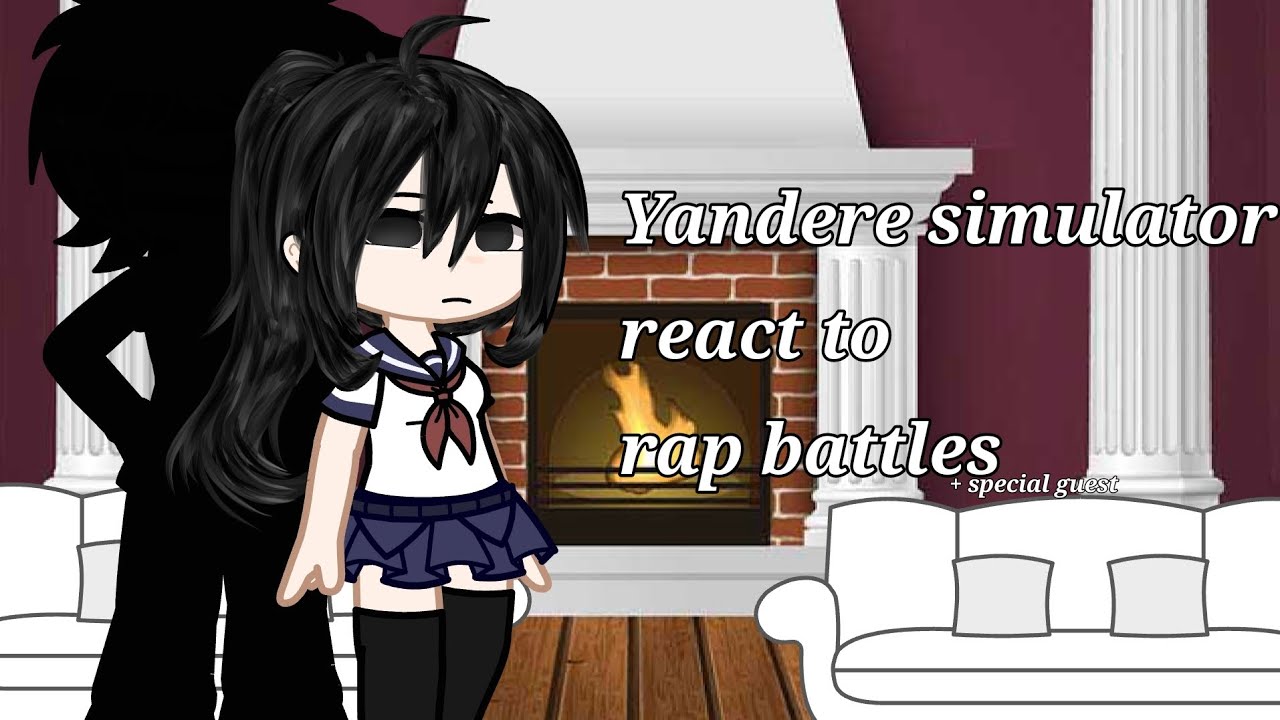 Yandere simulator react to rap battles/ gacha/ aishi/ airfryer/ satire