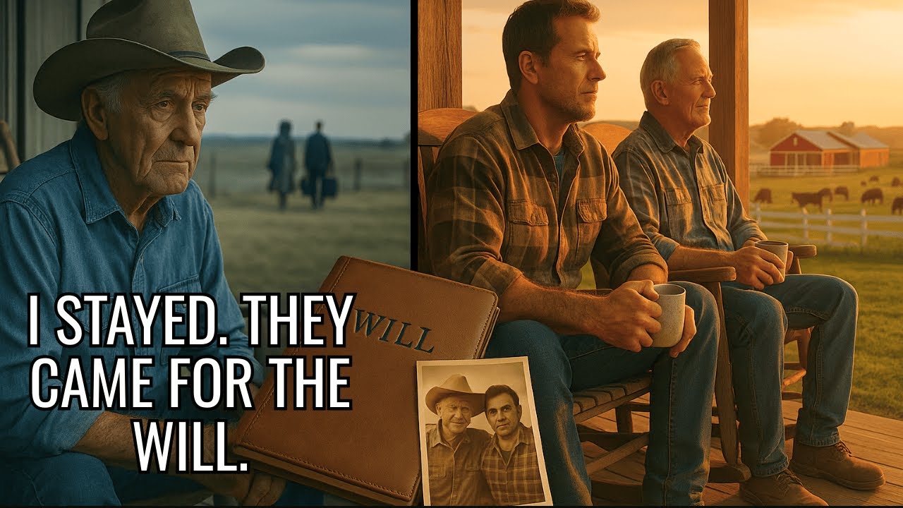 I Was the Only One Who Stayed With Grandpa — The Others Returned Only When the Will Was Read