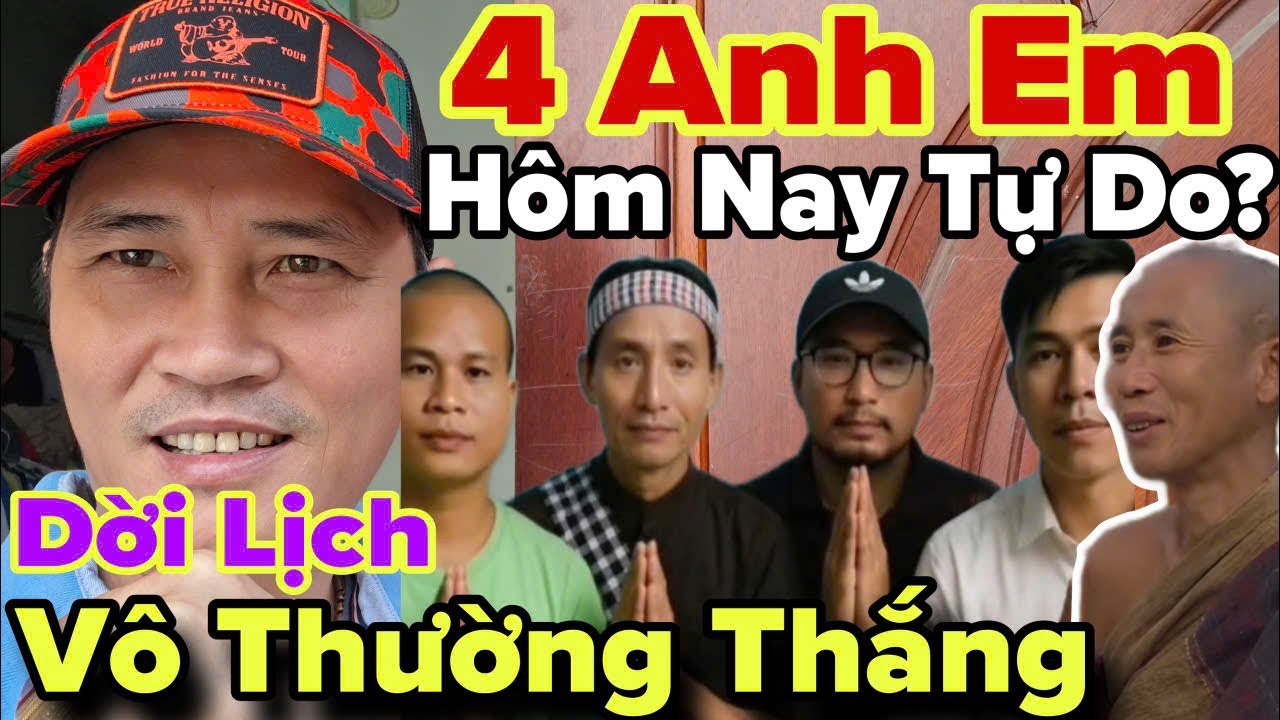 Tin Mới 4 Anh Em Liệu Có Tự Do?.. 