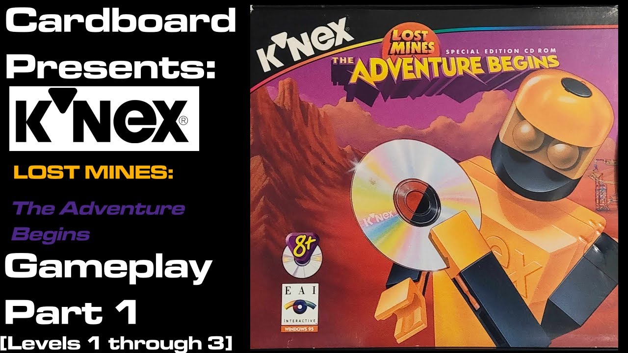 K'NEX Lost Mines: The Adventure Begins (CD-ROM, 1998) | Gameplay Part 1