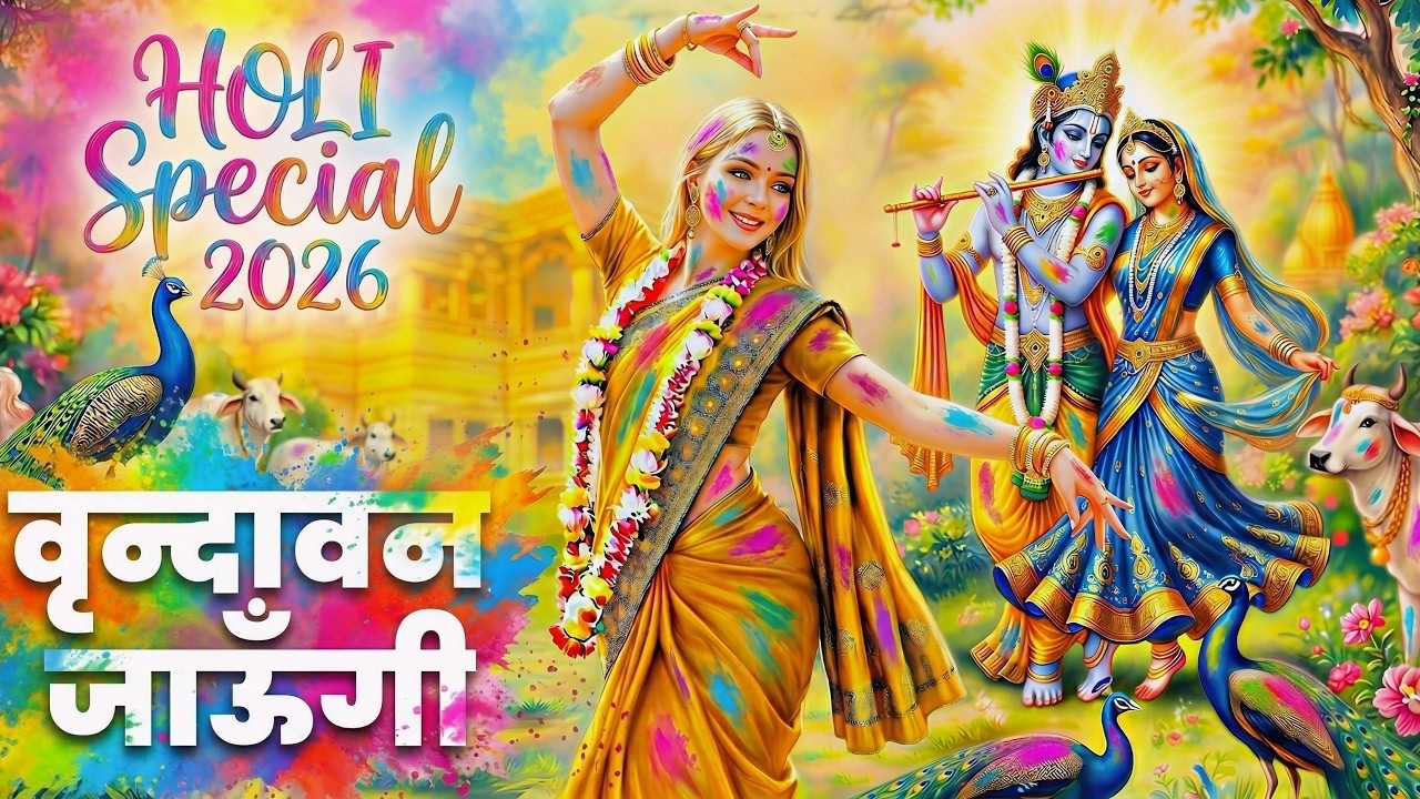 होली स्पेशल 2026 | Vrindavan Jaungi | वृन्दावन जाउंगी |मेरे उठे विरह मे पीर | Holi Song | #holi2026
