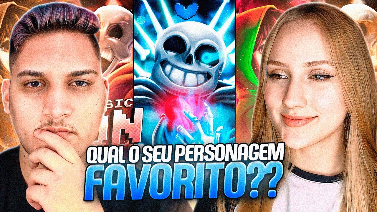 Hora do Julgamento | Bad Time Trio (Undertale AU) | Papyrus Da Batata - REACT EM CASAL