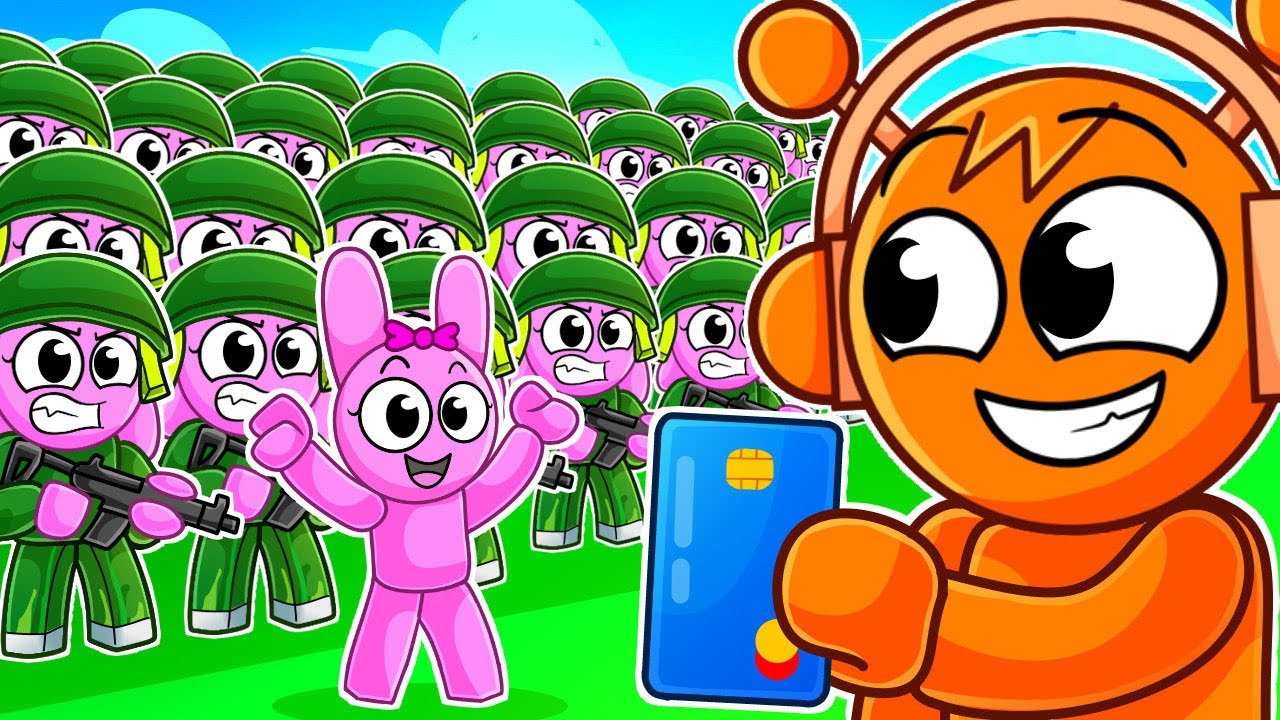 Потрачу 100 000 долларов на САМУЮ БОЛЬШУЮ армию в Roblox!