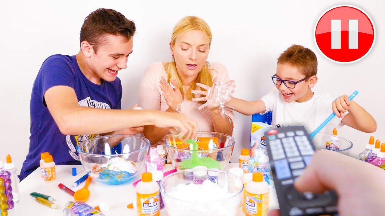 PAUSE SLIME CHALLENGE !!! ⏸