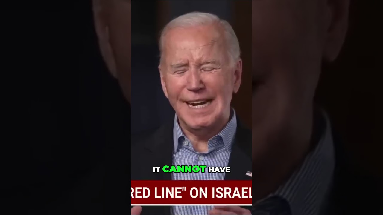 Red Lines of Joe Biden and the Defense of Israel  #election2024 #joebiden #politics