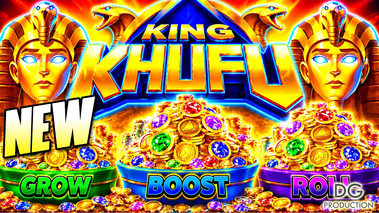 🚨ОМГ🚨ПРЕДСТАВЛЕН НОВЫЙ ИГРОВОЙ АВТОМАТ ALL HAIL THE KING KHUFU GROW BOOST ROLL В 2026 ГОДУ В ГРАН...
