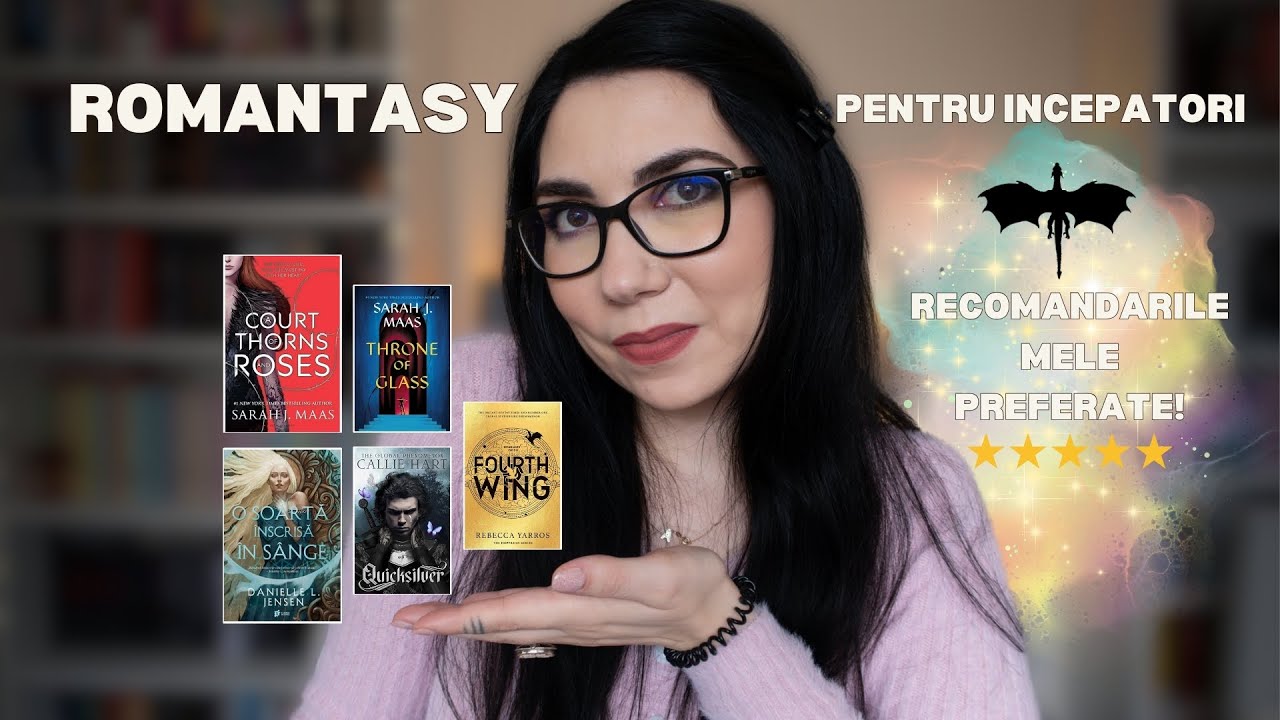 Romantasy pentru începători – Recomandările mele preferate!❤️🔥
