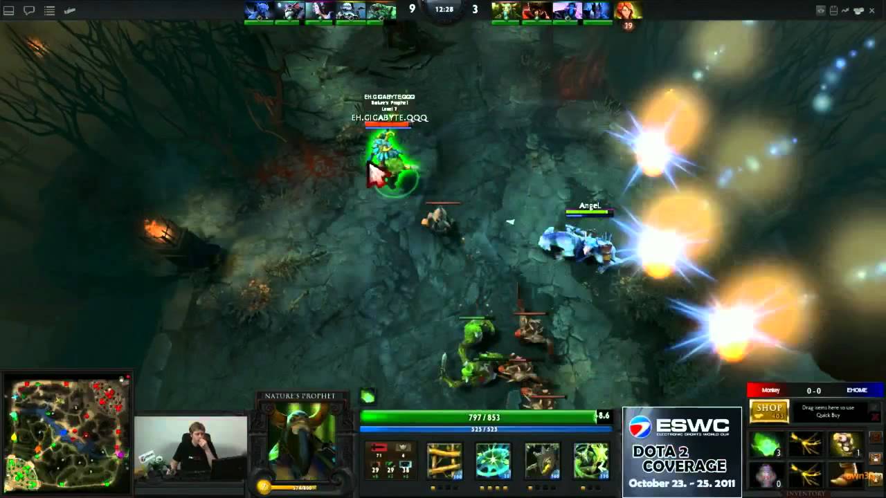 Monkeybussiness vs EHOME @ ESWC 2011 Group A Round 4