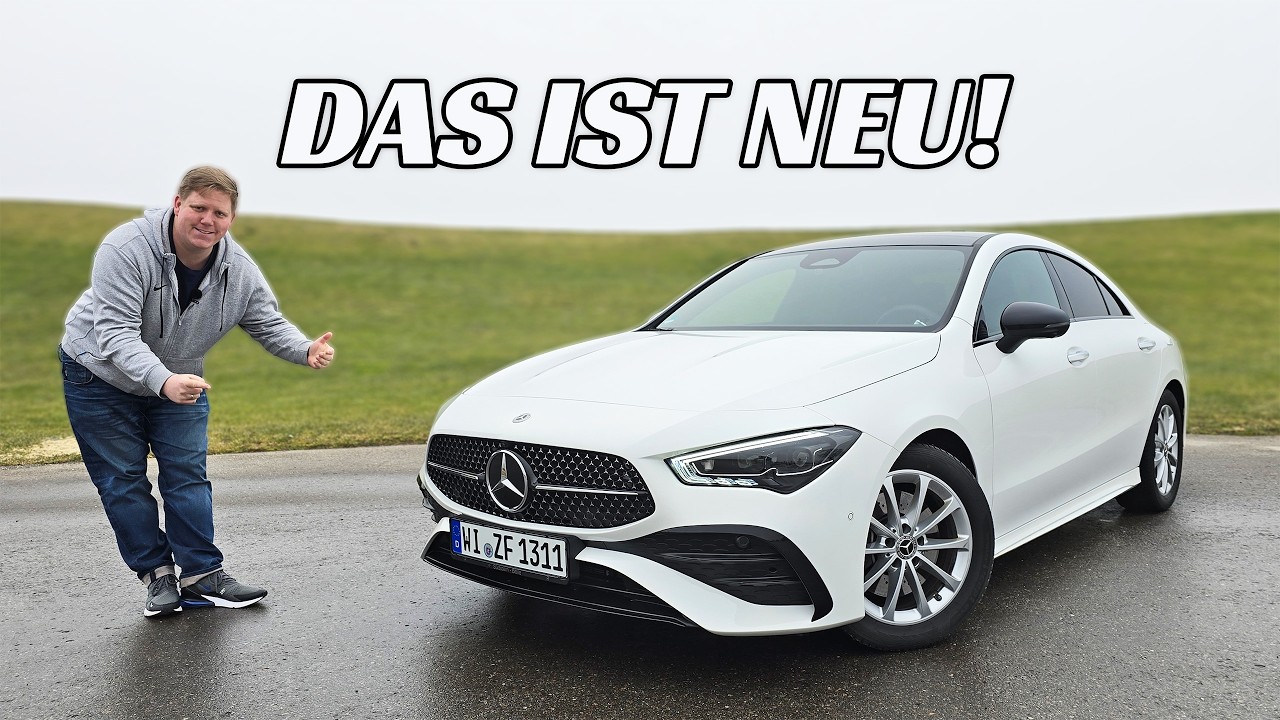 Mercedes-Benz CLA: Wir fahren das Facelift! - Review, Fahrbericht, Test
