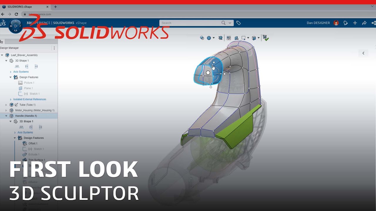 First Look - 3D Sculptor