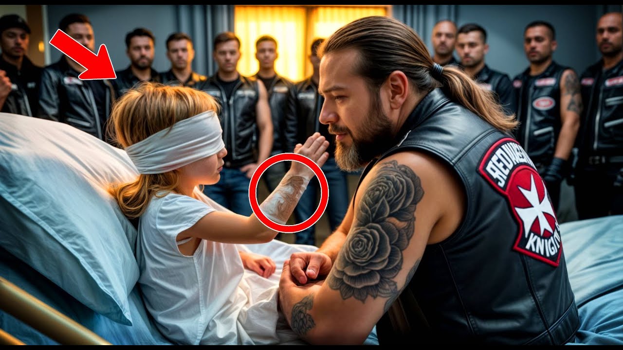 Kleines Mädchen erblindet bei Rettung der Biker-Tochter – was die Hells Angels dann taten