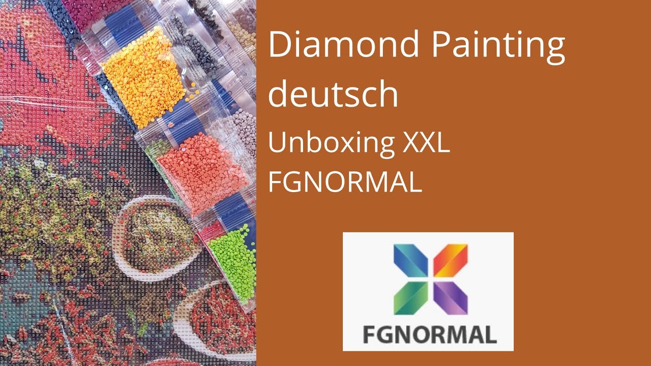 Diamond Painting deutsch #33 / Unpacking FGNORMAL