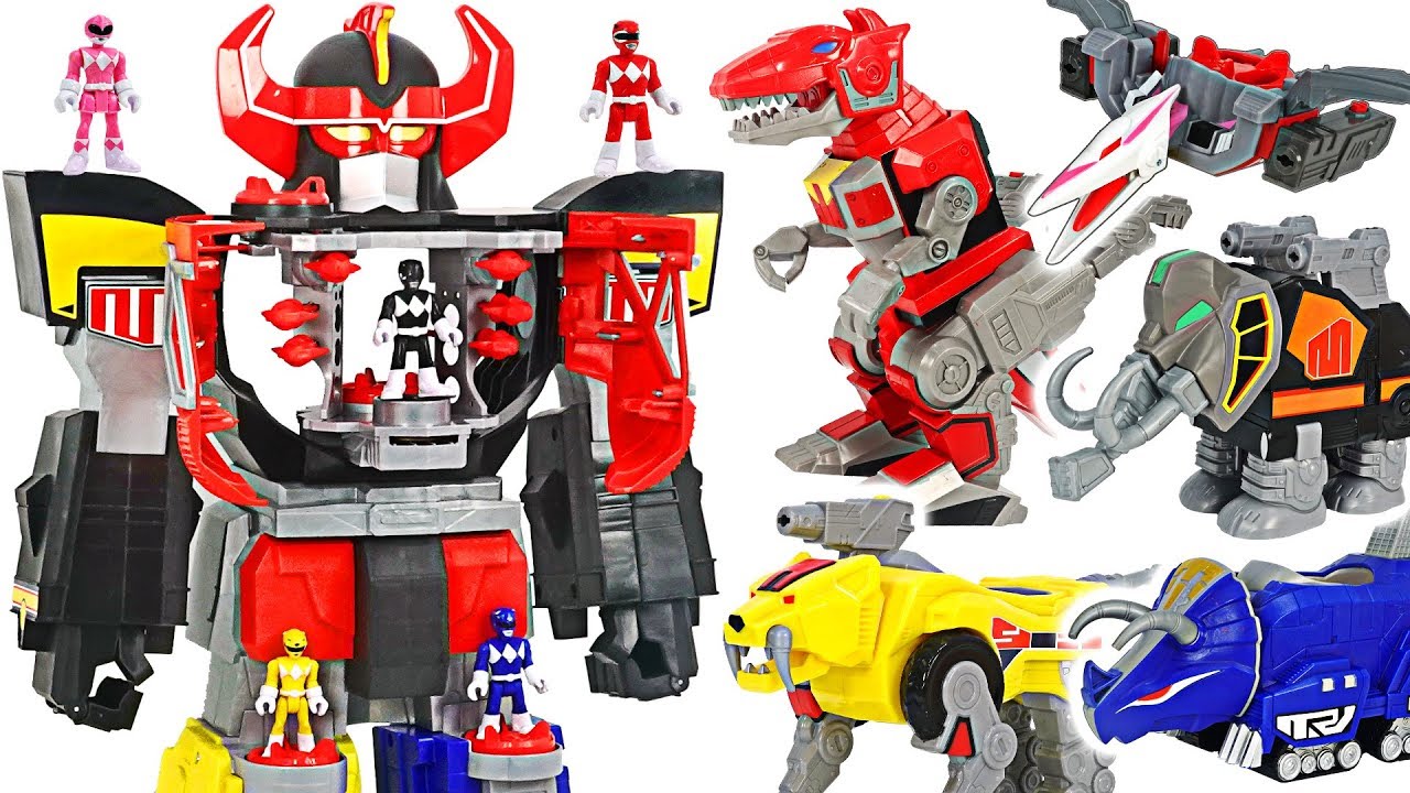 Power Rangers super gigantic Morphin Megazord appeared! | DuDuPopTOY