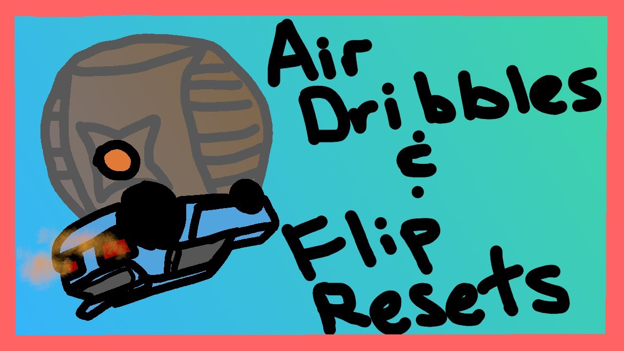 Управление машиной | Обводки и сбросы мяча в воздухе #1 | Обучающее видео Rocket League