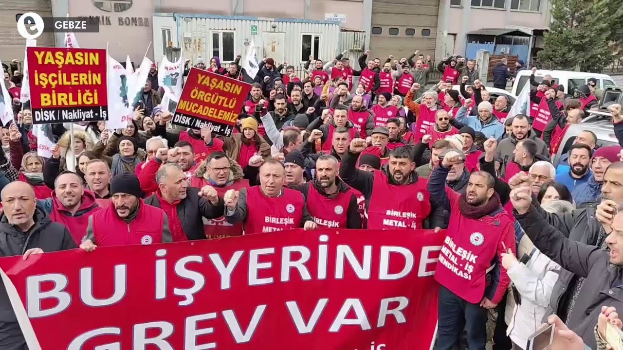 Gebze Chinatool'da 130'u kadın 183 işçi grevde